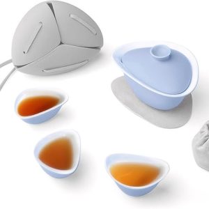 Modern Porcelain Teapot Set for 4