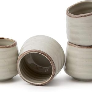 4pcs Ceramic Tea Cup Set