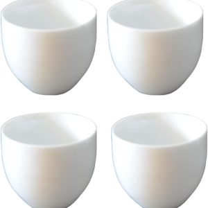 Small Porcelain Teacup Set of 4